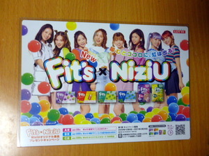  pop постер не продается NiziU Fit*s Lotte .. pop 