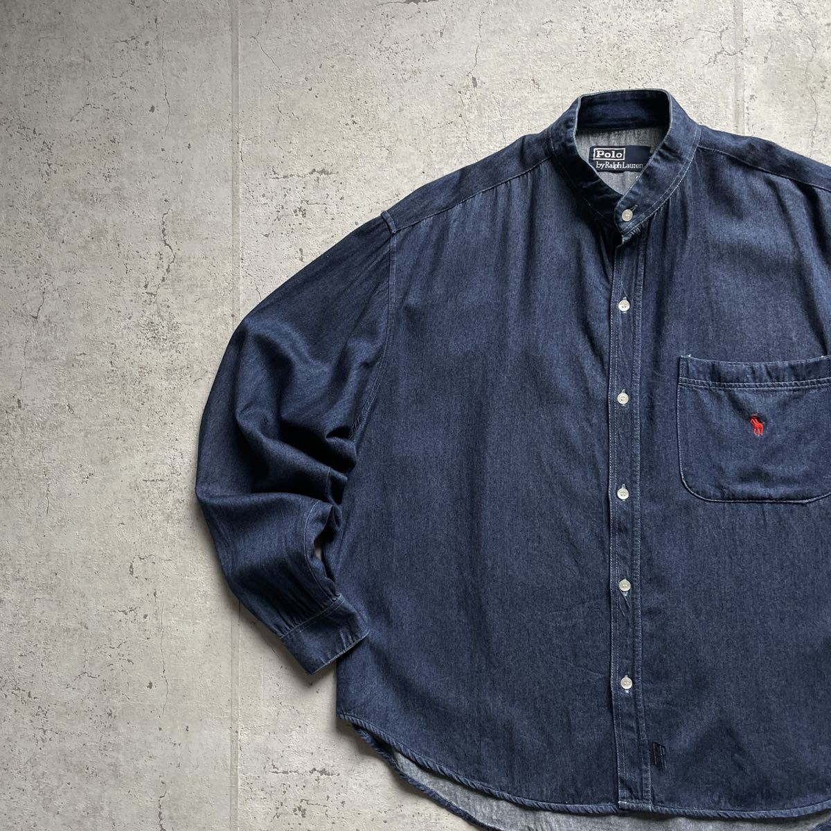 RHC Denim Work Shirt L  RHCデニムシャツ シャツ トップス メンズ 【正規逆輸入品】