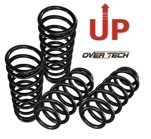 [ over Tec ] lift up coil * up suspension * up springs CV5W Delica D:5 4WD ^1.5 -inch up *F3.7kg/R7kg