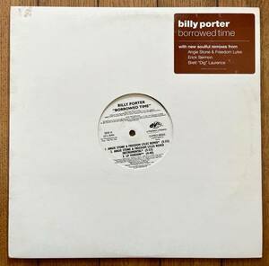 12 US盤 米盤 プロモ盤 レコード Billy Porter / Borrowed Time DVPRO 00565・ Angie Stone・Erick Sermon・Freedom Lyles