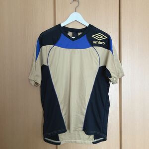 umbro メンズ　メッシュTシャツ　 プラクティスシャツ 半袖Tシャツ