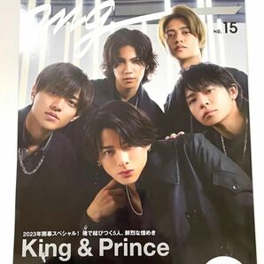 MG No.15 テレビガイド King & Prince キンプリ