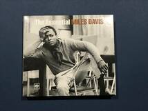 国内盤CD　MILES　DAVIS　◆　マイルスデイビス　THE　ESSENTIAL　◆　紙ジャケ2枚組アルバム_画像1