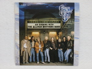 ＜美品＞　THE ALLMAN BROTHERS BAND 　 /　(FIRST SET) AN EVENING WITH THE ALLMAN BROTHERS BAND 　（紙ジャケット）　　輸入盤