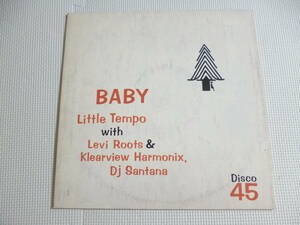 新品未使用 Little Tempo With Levi Roots & Kleaview Harmonix, DJ Santana / Baby■'99年限定アナログ盤12” レゲエ ダブ dub