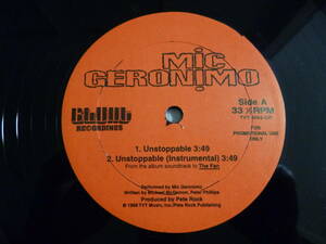 Mic Geronimo / Unstoppable■'96年USプロモ盤12” b/w「Queens Life」Feat. Royal Flush,Havoc (Mobb Deep)