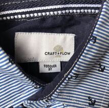 CRAFT+FLOW 半袖シャツ 2T 新品タグ付き_画像3