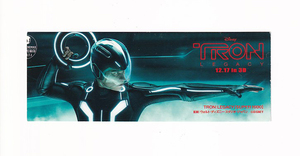 半券/ギャレット・ヘドランド「トロン レガシー/TRON LEGACY」ジョセフ・コシンスキー監督