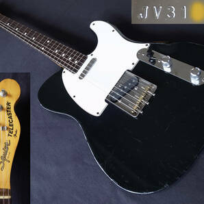 最初期 1983年 Squier STL-50 BLK JV シリアル 黒 軽量 3.2kg Fender Japan Telecaster テレキャスタースクワイヤー フェンダー 中古の画像1
