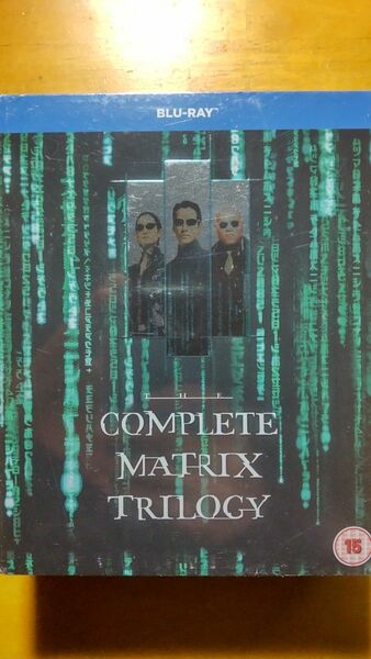 新品未開封 The Matrix Blu-ray マトリックス トリロジー コンプリート ブルーレイ 輸入盤 リージョン フリー
