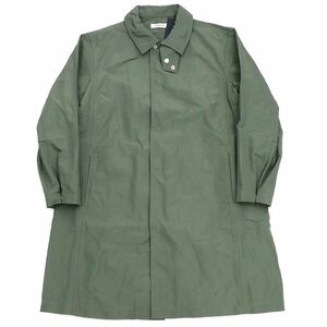 B0425S new goods 21AW nonnative/ long coat [ size :2] olive PLOUGHMAN LONG COAT POLY RIPSTOP SHAPE MEMORY Nonnative 