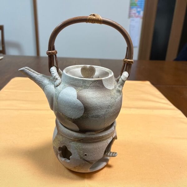 益子焼・岡田謙三さん作 燗土瓶(特注品)