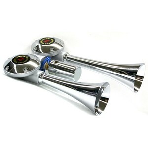 NIKKEN AIRHORN Battle mega DC24V chrome BC425-24