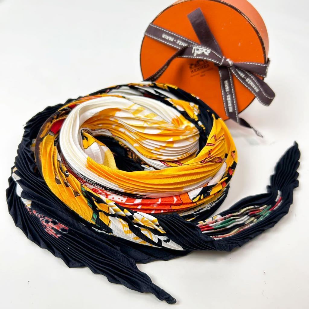 ヤフオク! -エルメスhermes プリーツシルクスカーフの中古品・新品・未