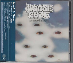 【ケベック】MORSE CODE / PROCREATION（生殖）（国内盤CD）