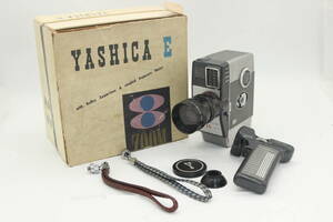 【訳あり品】 【希少な元箱付き】 ヤシカ Yashica 8-E Reflex Zoom 11.5-33mm F1.8 8ミリカメラ C2326