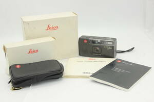 【返品保証】 【元箱付き】ライカ Leica Mini Elmar 35mm F3.5 ケース付き コンパクトカメラ C2817