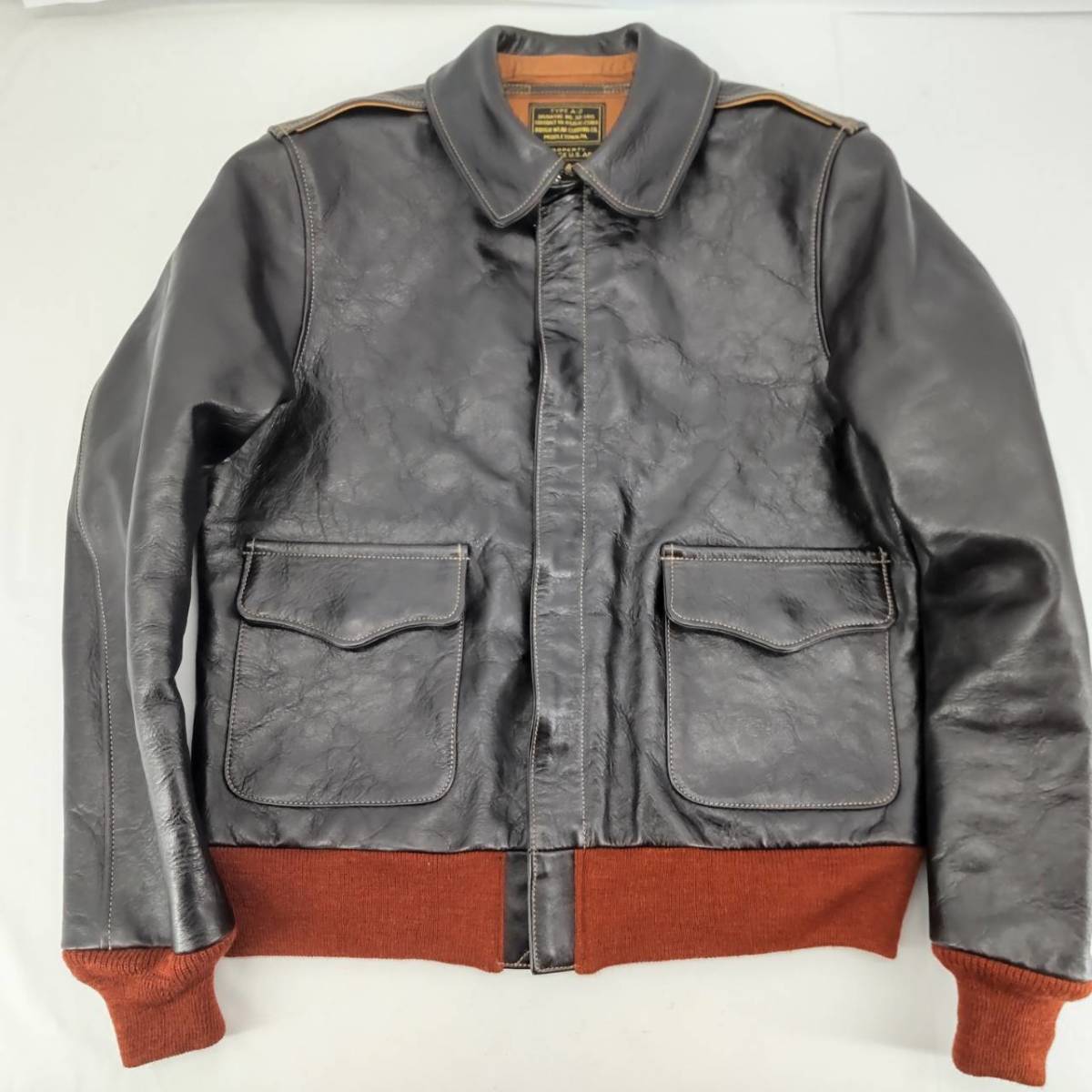 ヤフオク! -「フライトジャケット 赤リブ」の落札相場・落札価格