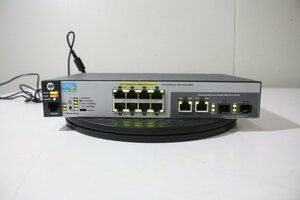 F3659【中古】HP 2530-8 PoE+Switch J9780A AC付属　通電のみ確認OK