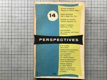 『PERSPECTIVES 14 Winter 1956』ウィンスロー・ホーマー／W・H・オーデン／ジェームズ・サーバー 他 INTERCULTURAL PUBLICATIONS 02430_画像1