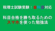 税理士試験：全科目対応 科目合格を勝ち取るためのスマホを使った勉強法簿記論、財務諸表論、法人税、消費税、相続税、所得税 _画像1