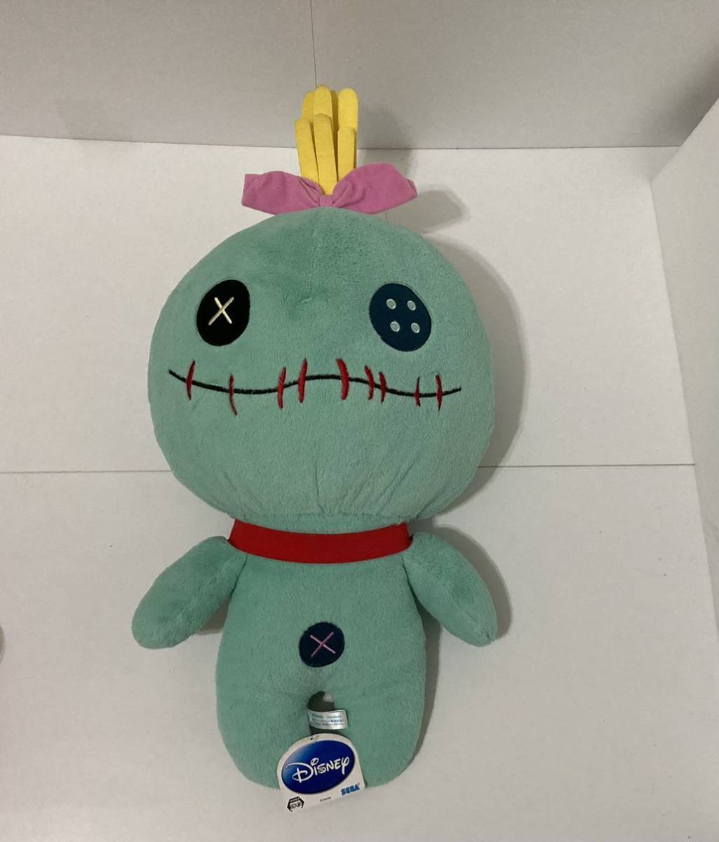希少 極美品☆リロ&スティッチ ベンチプランタースタンド スクランプ