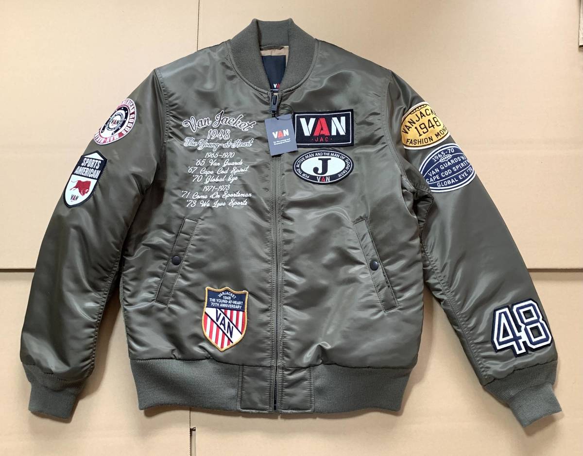 別注品・新品】VAN JACKET 高機能中綿ジャケット Black LL gruporio.net