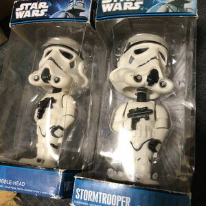 WACKY WOBBLER ワッキー ワブラー FUNKO ファンコ STARWARS スターウォーズ ストームトルーパー フィギュア ボビングヘッド　2体セット