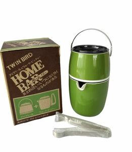 アイスペール＆ウォーターピッチャー TWINBIRD ”HOME BAR”昭和レトロ