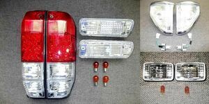 ランクル プラド 78 LED テールランプ & コーナー & ウィンカー & サイドマーカー 左右セット KZJ78G KZJ78W ランドクルーザー