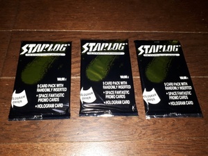 スターログ　STARLOG　トレーディングカード　３パックセット