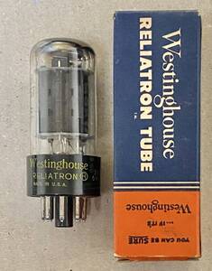 ■NEW18133■ Westinghouse 6BL7GT（ブラックプレート）新品元箱入