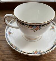 ウエッジウッド オズボーン カップ＆ソーサー 2 英国製 リーシェイプ WEDGWOOD OSBORNE 未使用品 廃番品_画像6