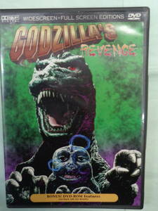 ×A-08▲DVD　GODEILLA'S　REVENGE　海外版