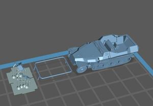 1/144 (3D)レジンキット　未塗装　WWⅡ ドイツ軍 戦車Sd.Kfz.251/17 C型 アンテナ　指揮通信型 1ワールドタンク ミュージアム 【同梱可能】