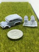 1/144 レジンキット　未塗装　WWⅡ ドイツ軍　クルップ・プロッツェ Kfz.19 電話通信車　ワールドタンクミュージアム　【同梱可能】_画像1