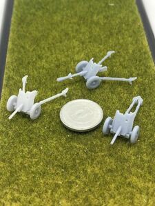 1/144レジンキット　未組立　未塗装 WWⅡ ドイツ軍　 Pak36 対戦車砲 37mm ワールドタンクミュージアム　【同梱可能】