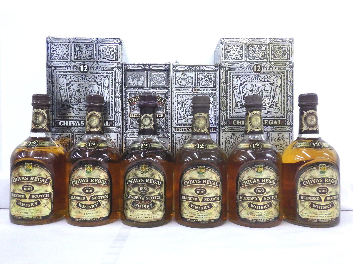 シーバスリーガル 12年 700ml【ウイスキー】12年 1ケース未開封 安い