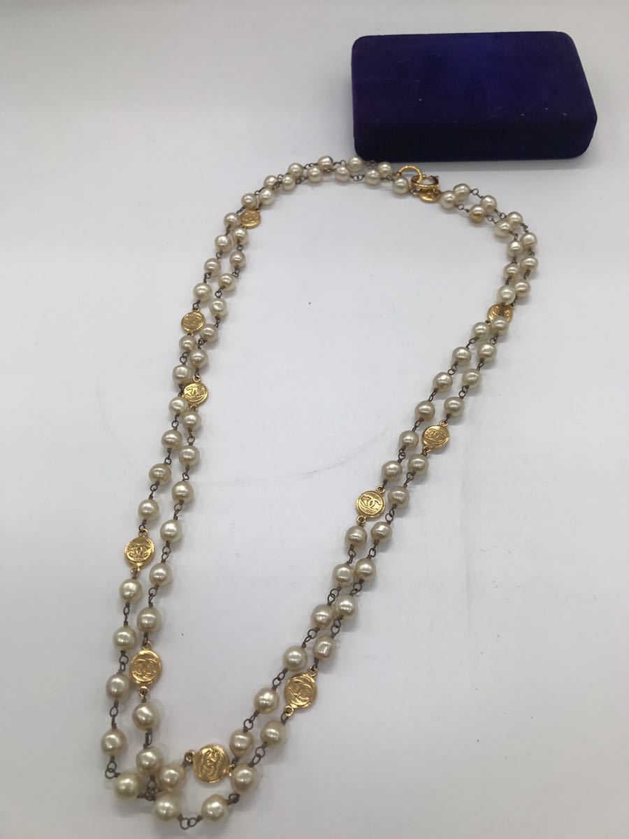 ヤフオク! -「シャネルパールネックレス」の落札相場・落札価格