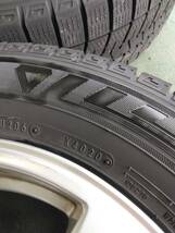 DUNLOP WINTERMAXX03 ダンロップ ウィンターマックス 20年製 185/65R14 ホイール リバーライン 14インチ 5.5J 4H PCD100　_画像8