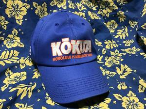 Hawaiiファンへ！★Nike Honolulu Marathon Kokura RaceStaff 2009キャップ★free★中古！