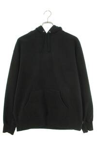 シュプリーム SUPREME 22AW Satin Applique Hooded Sweatshirt サイズ:M サテンバックロゴプルオーバーパーカー 中古 OM10