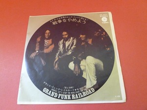 L6-230208-★レコード★グランド・ファンク・レイルロード-people let's stop the war(戦争をやめよう)Ｂ面 :セイヴ・ザ・ランド CR-2937