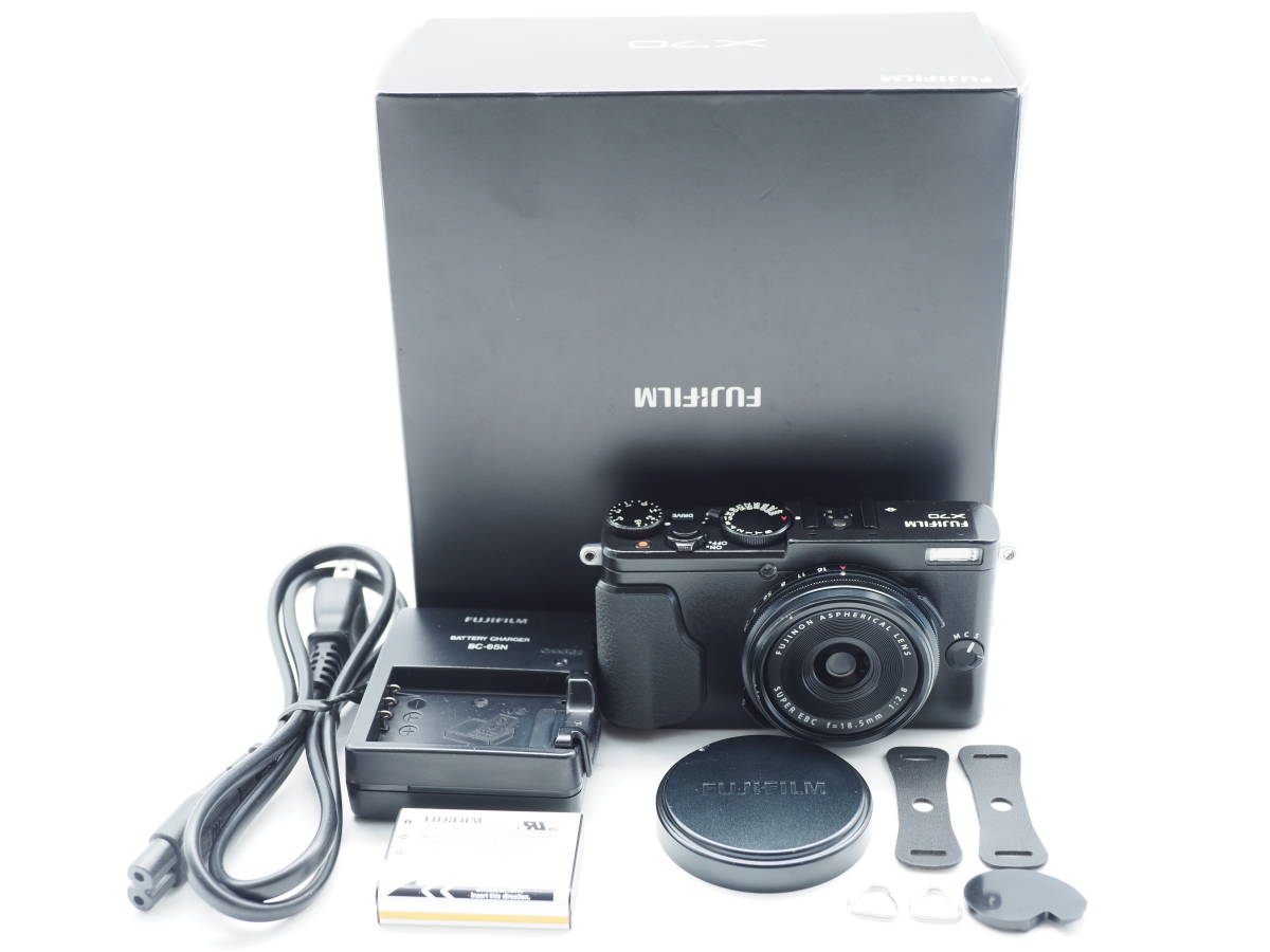 ヤフオク! -「fujifilm x70 ブラック」の落札相場・落札価格