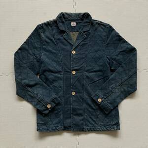 ETERNAL Eternal indigo sweat Denim jacket 3