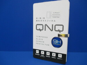 送料無料【未使用品】QNQ 次世代 強化ガラスフィルム iPhone11pro iPhoneXs iPhoneX (5.8インチ)■指紋防止