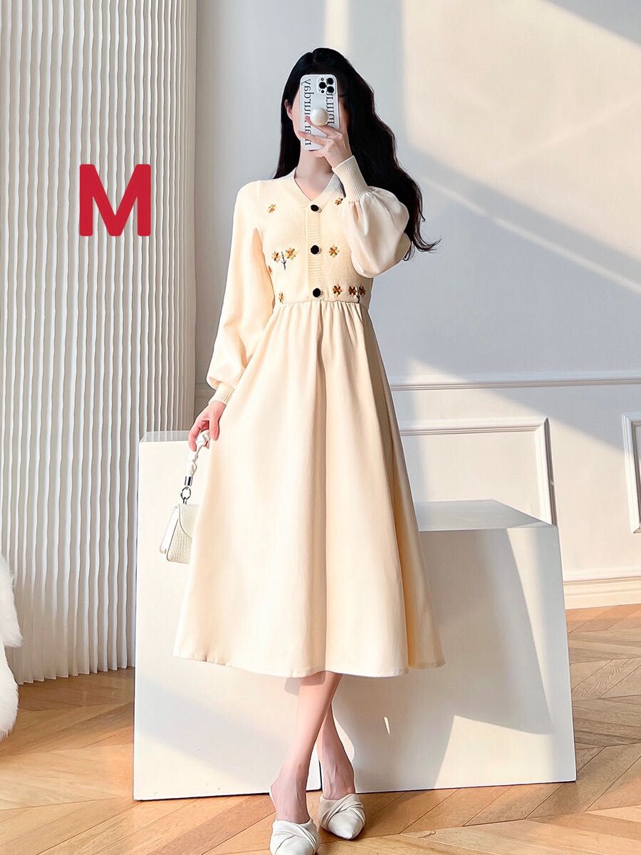 未使用タグ付き TODAYFUL トゥデイフル サイズ36 ドットシャツドレス