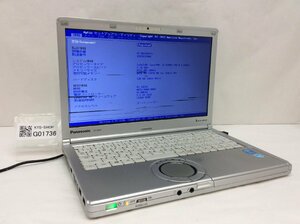 ジャンク/ Panasonic CF-NX3YD5CS Intel Core i5-4200U メモリ8.19GB SSD128.03GB 【G01736】