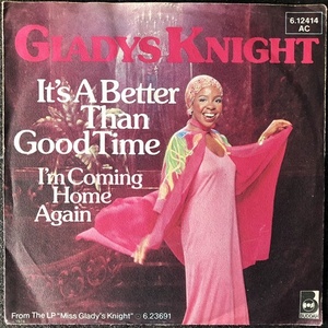 【Disco & Soul 7inch】Gladys Knight / It's A Better Than Good