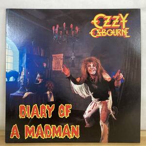 X5■【国内盤/LP/美盤】Ozzy Osbourne オジー・オズボーン / Diary Of A Madman ● Jet Records / 25AP 2237 / ランディ・ローズ 230214